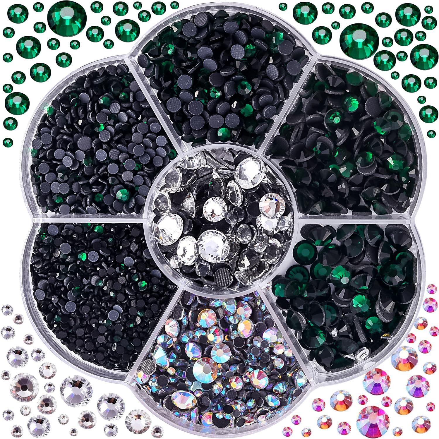 BLINGINBOX 3000pcs Hotfix Rhinestones