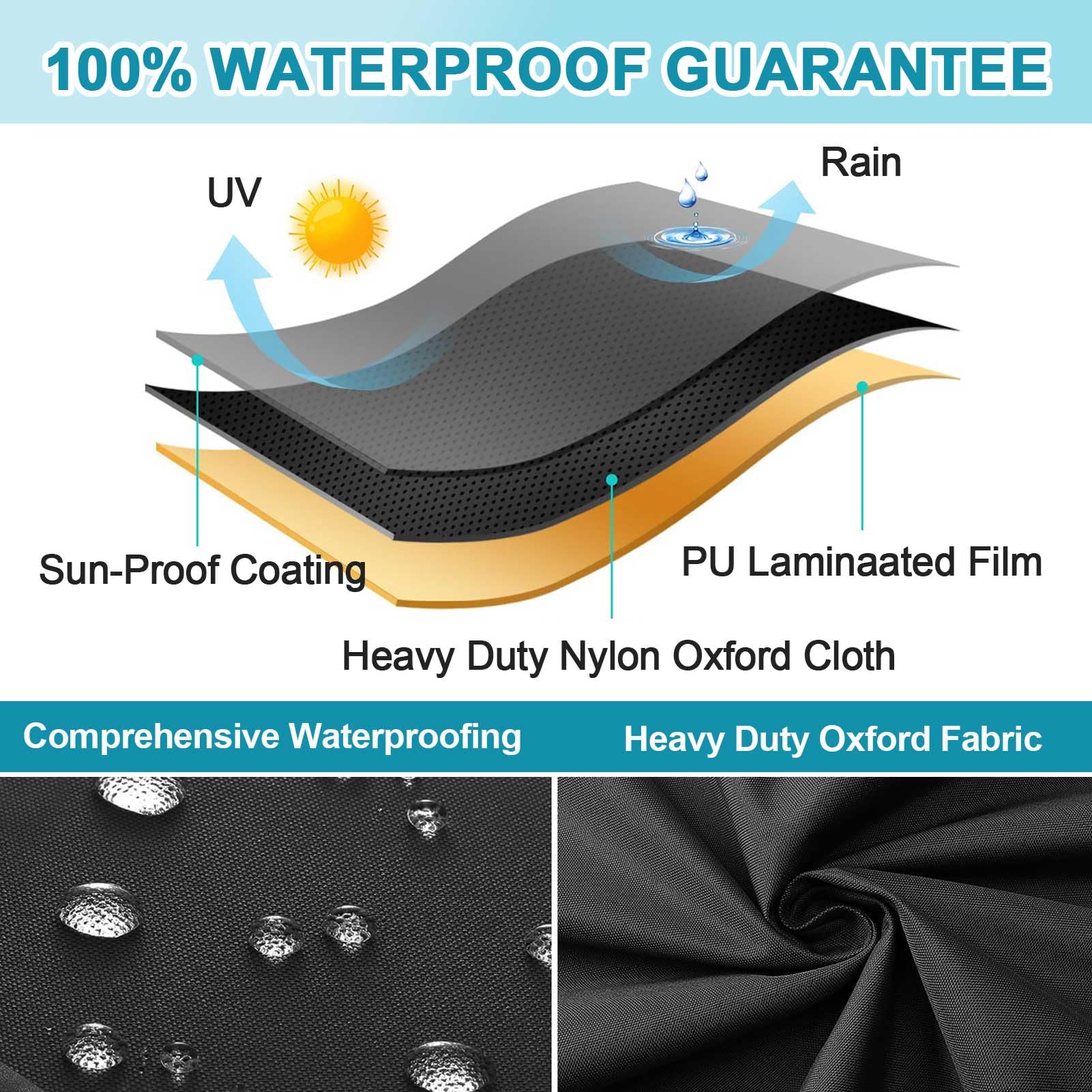 Funda para Estante de Leña, Funda Impermeable y Resistente para Estante de Madera 600D Fundas para Soportes de Leña para Exteriores Almacenamiento(Solo Funda, Sin Estante),Gris,366 cm