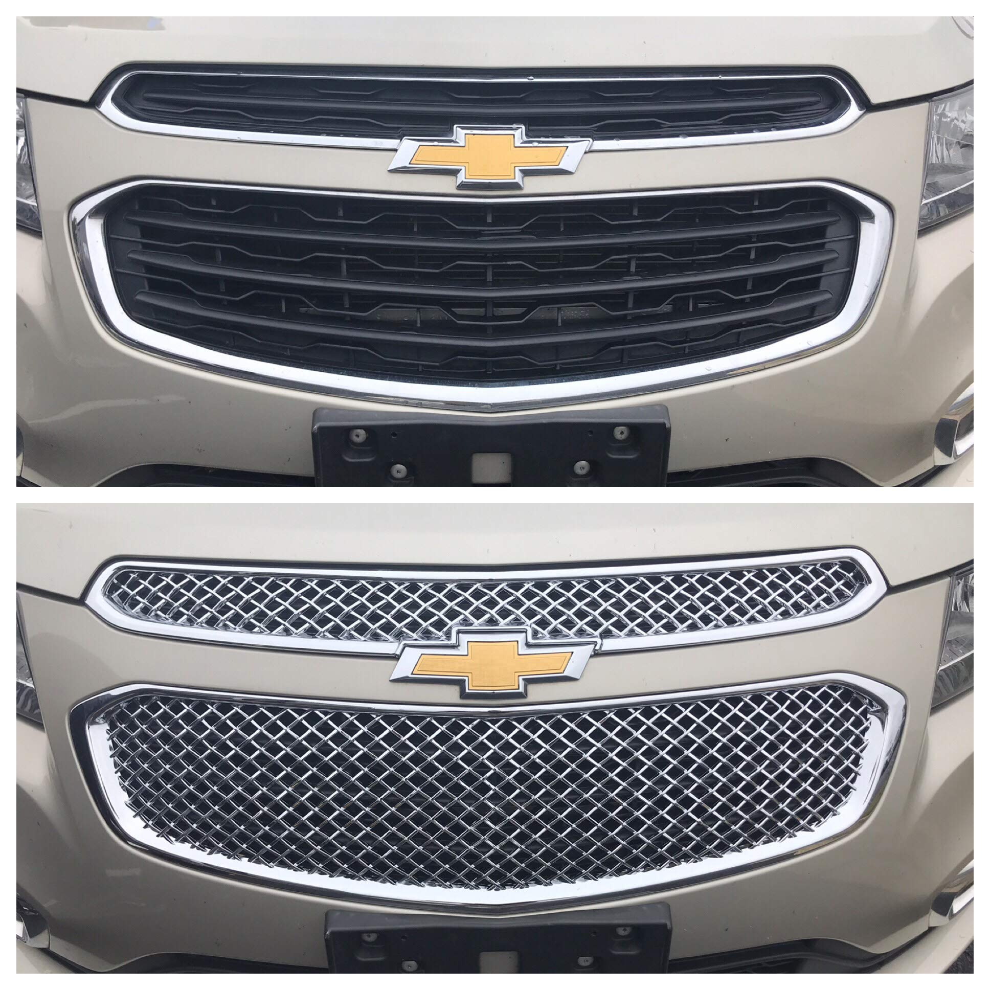 SES Trims- Chevy Cruze MESH Overlay Grille