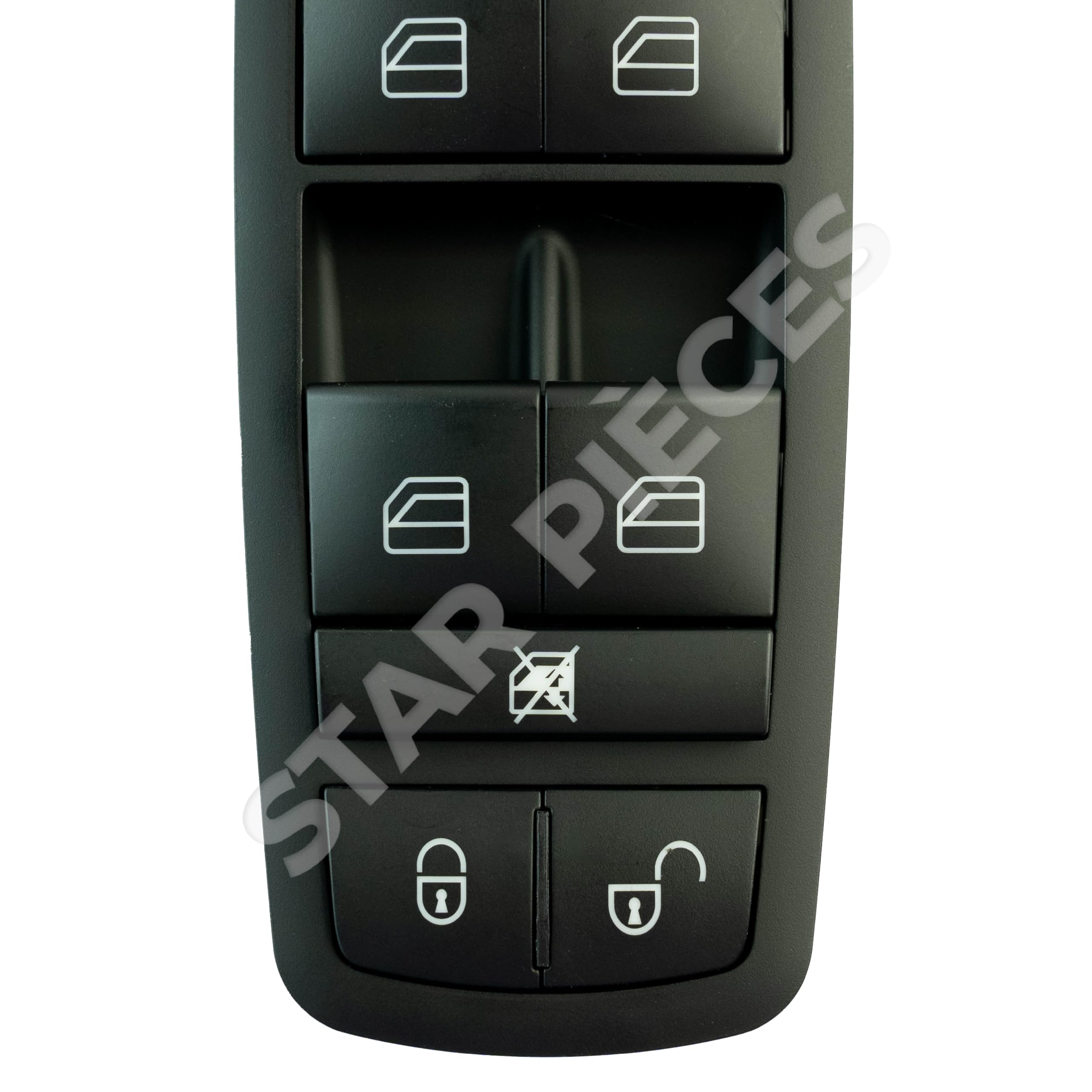 Botonera elevalunas compatible para Mercedes Clase A W169 y Clase B W245 (2004-2012) mando elevalunas delantero izquierdo (conductor) 1698206710