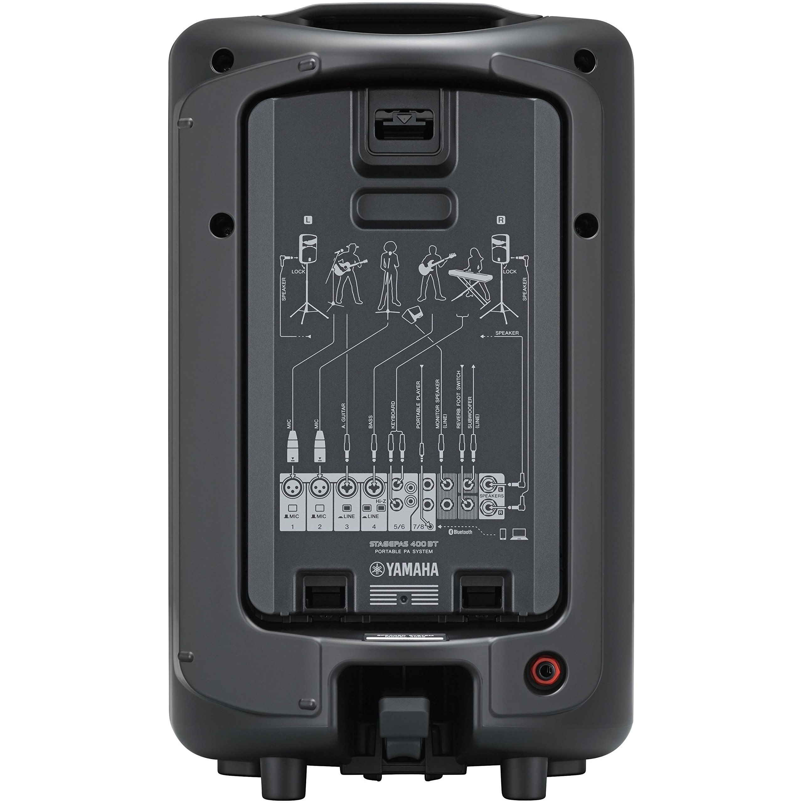 Yamaha Sistema PA portatile STAGEPAS 400BT