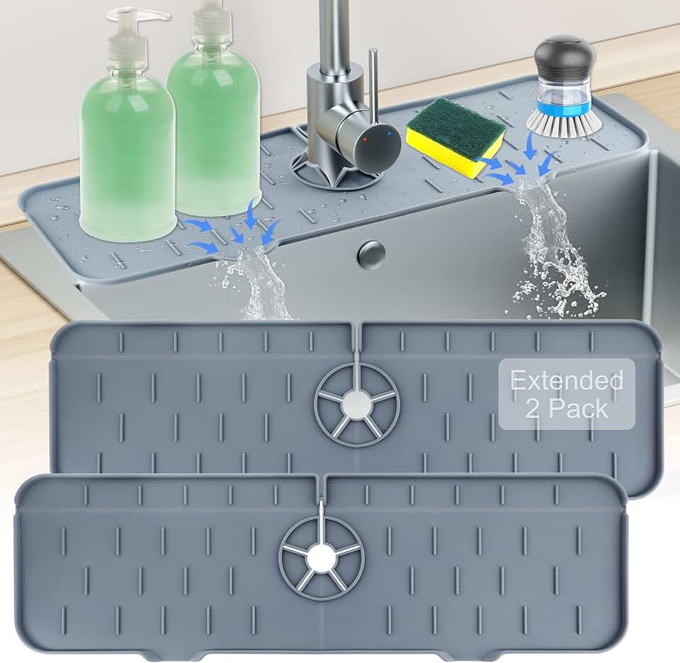 силиконовый коврик для раковины на кран