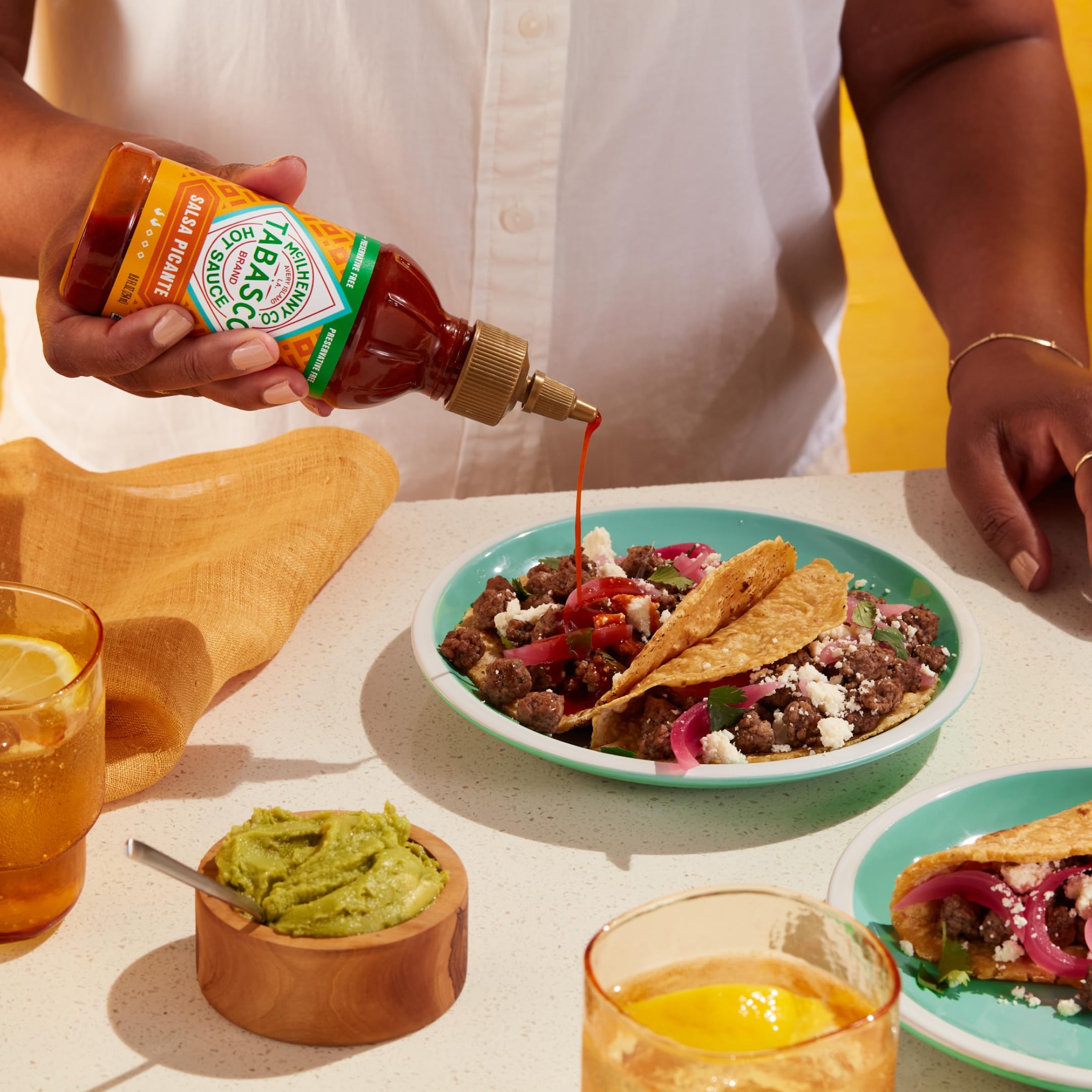 TABASCO 3-pack: Sriracha, Búfalo y Salsa Picante 256 ml Botellas