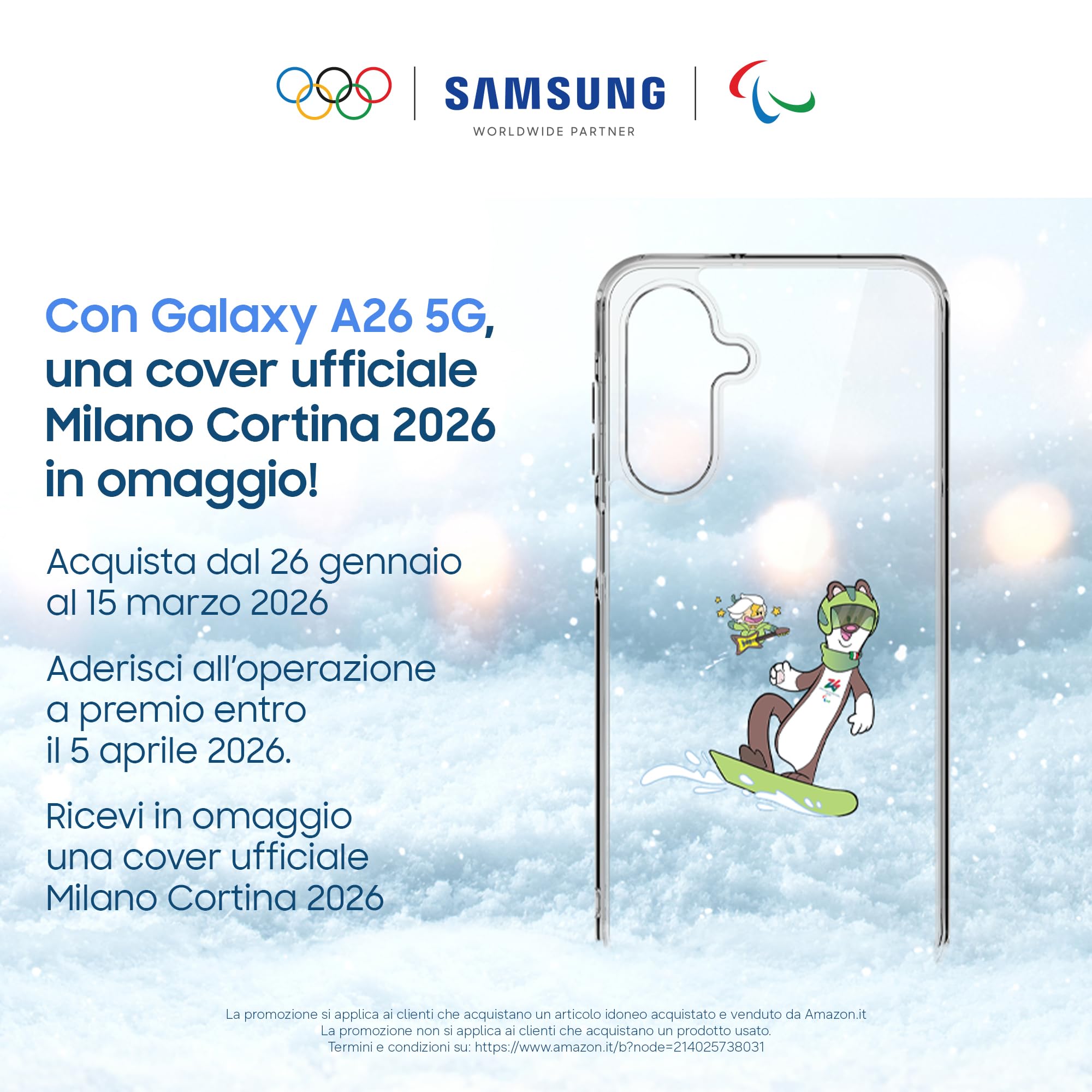 Samsung Galaxy A26 5G Smartphone 6.7 Pollici 8GB RAM - Dettaglio