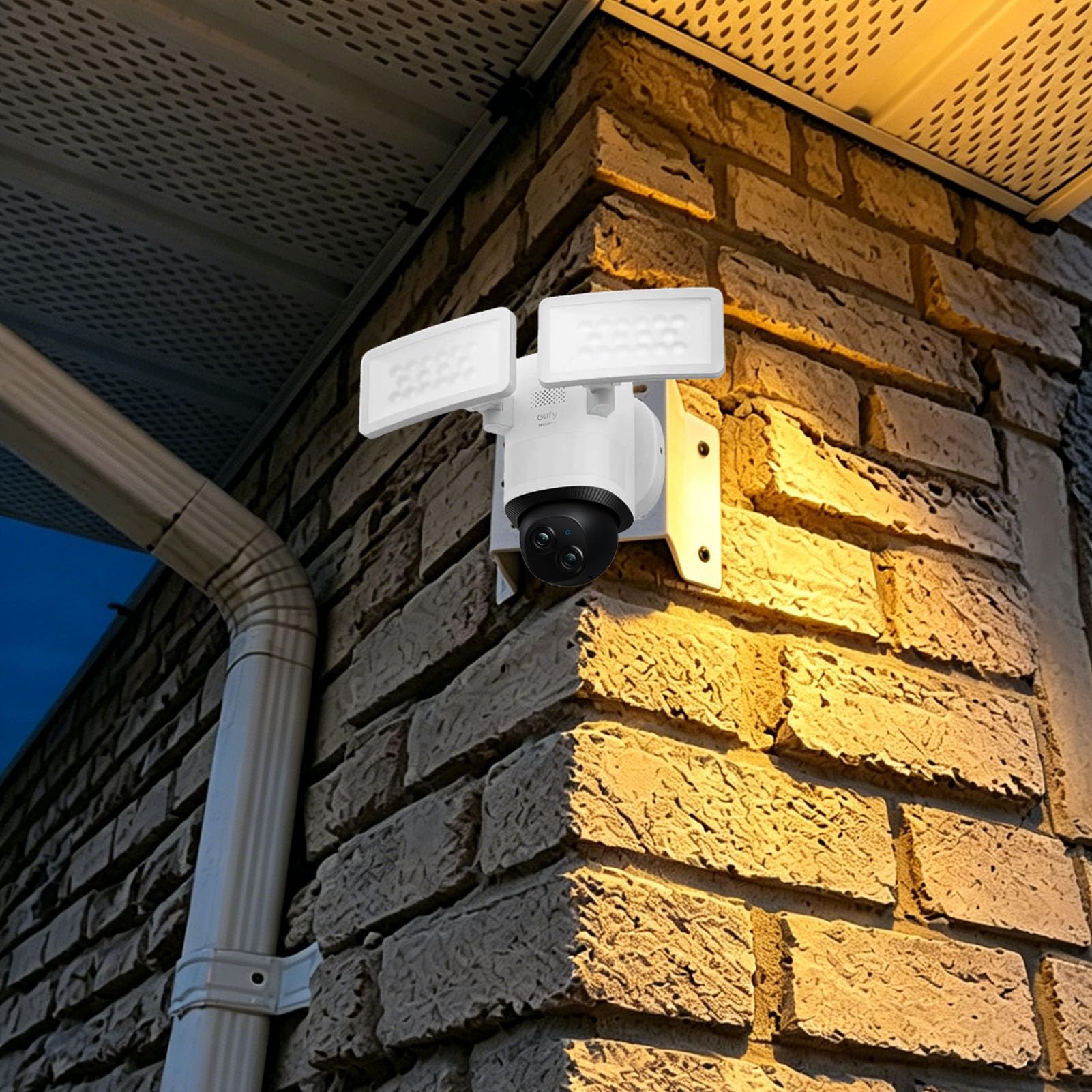 WiTi Support d'angle Universel pour caméra de sécurité, Support d'angle en métal Solide pour Fixation Murale d'angle, adapté aux caméras CCTV, aux projecteurs LED Mural/scène, aux Panneaux solaires