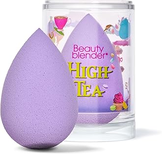 High Tea Makeup Sponge – Limited Edition Beauty Sponge for Flawless Application Foundation, Concealer, Powder – Latex Free, Vegan, Professional Use, Cosmetic Sponge, Applicator