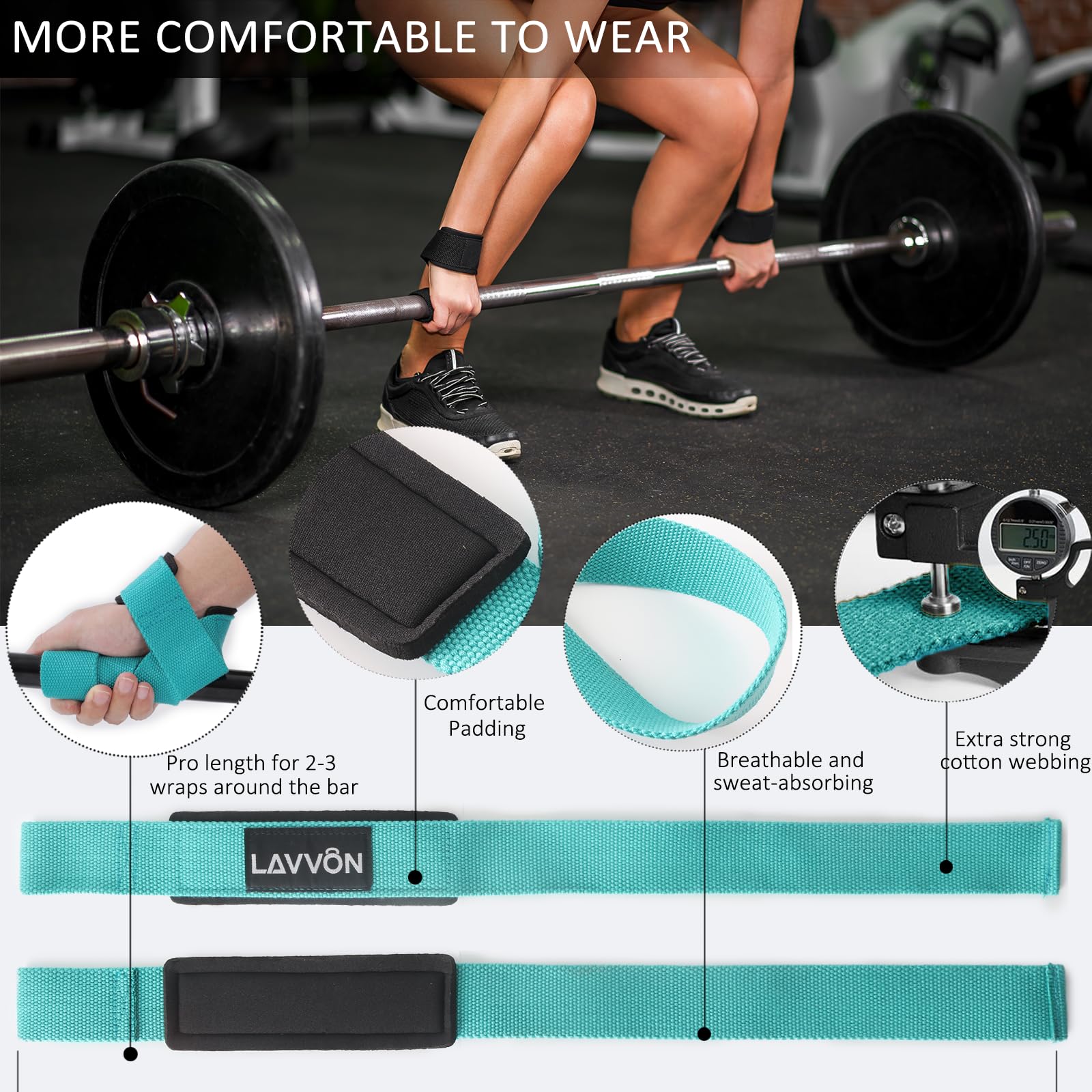 Mousse De Protection Pour Barre De Musculation - Confort épaules/nuque - Pour Squat, Hip Thrust - Avec Stickers