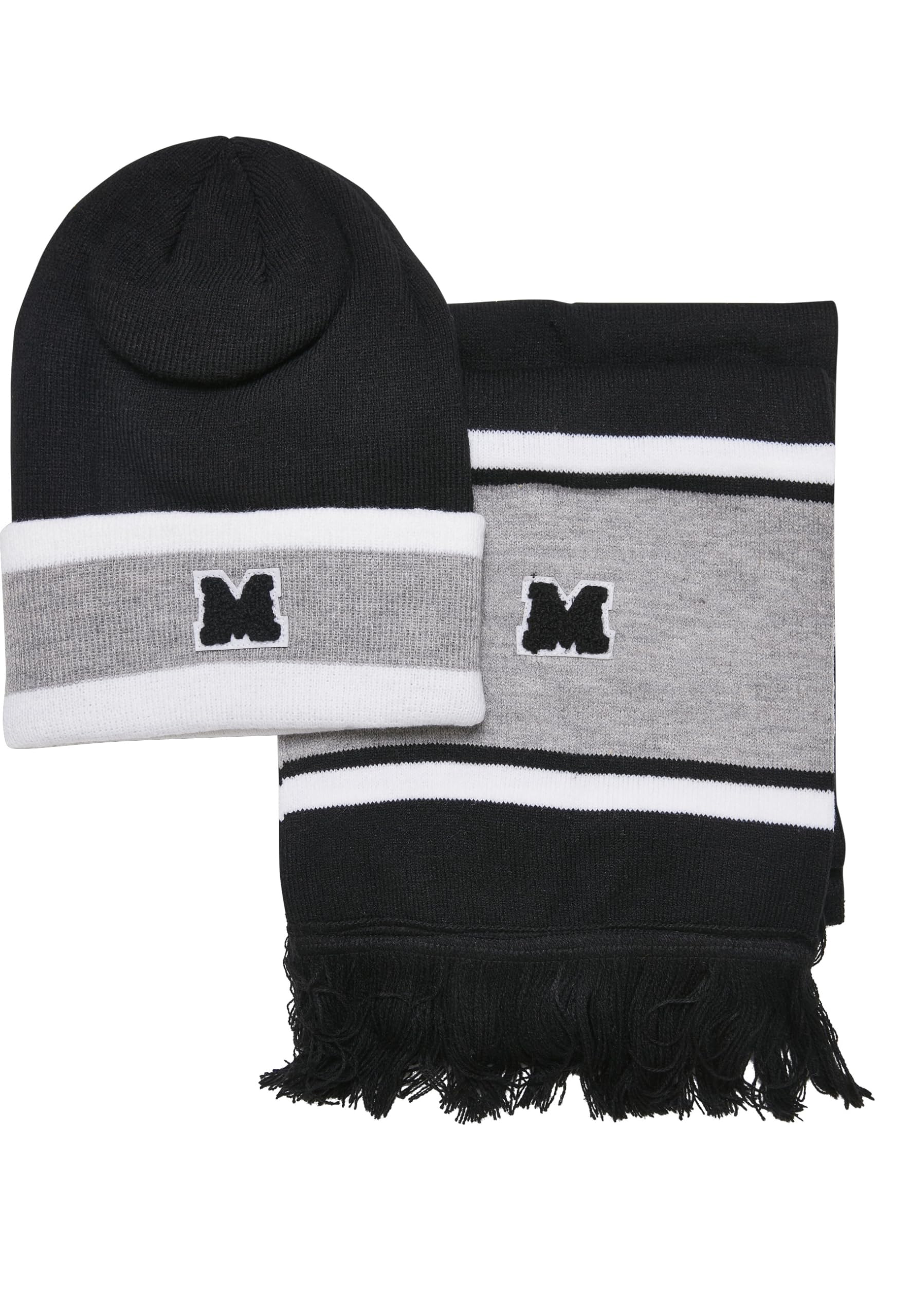 Urban Classics Beanie und Schal Set – Unisex College Team Package