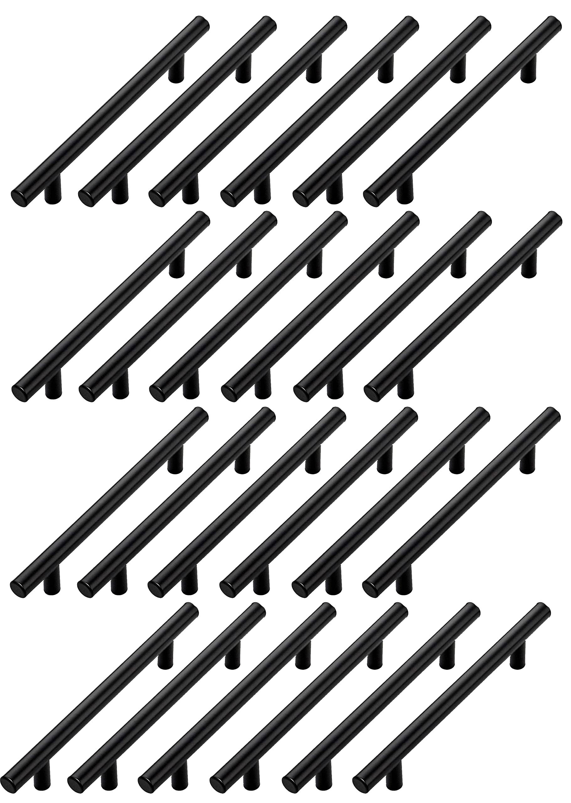 STORE 2508 Stainless Steel Cabinet Handles Pull Handle 6 Inches (Matte Black Pack Of 24)-image-41