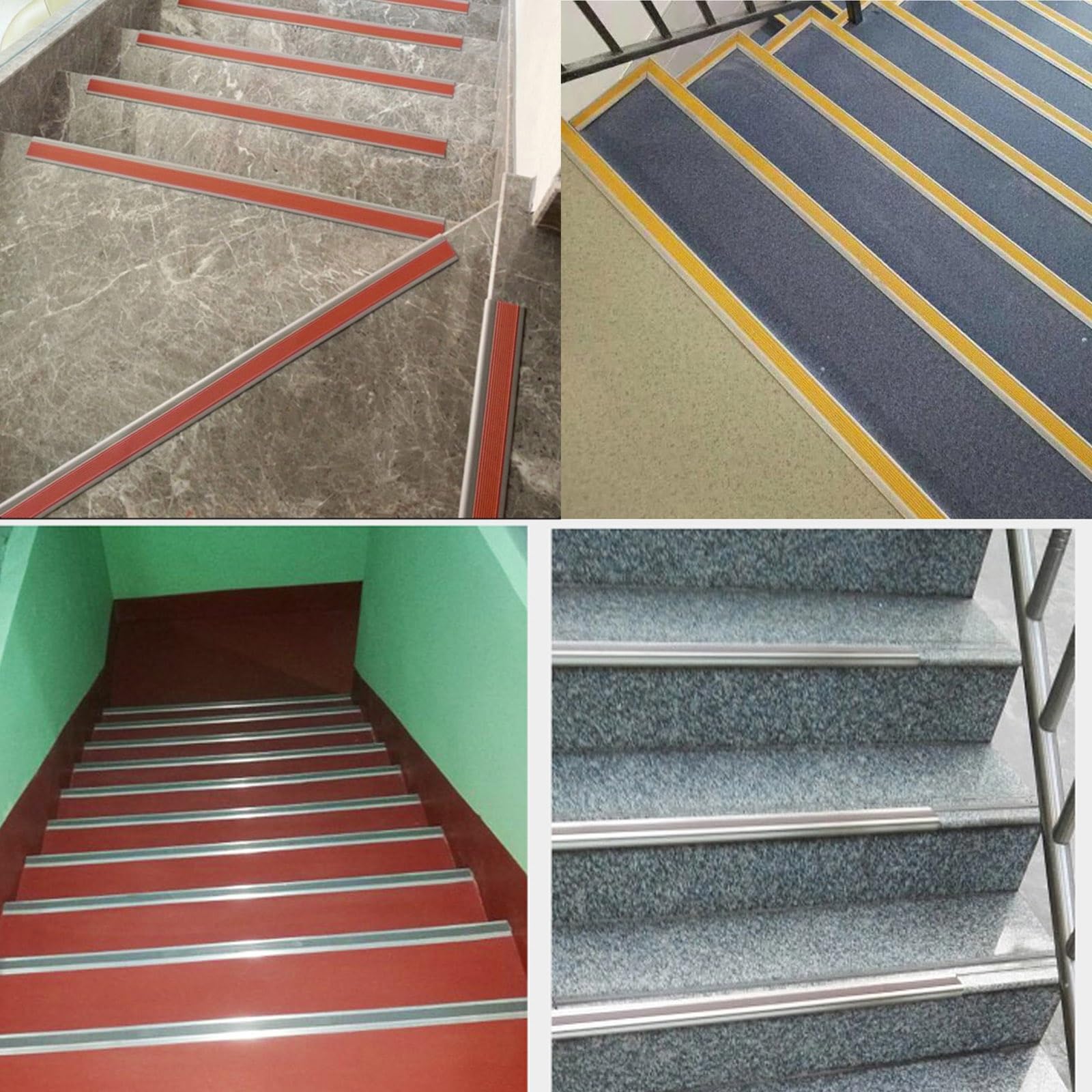 Protezione Bordi In Alluminio Easyflex - 50mm X 30m | Per Angoli Interni/Esterni | Montaggio Rapido Cartongesso - Foto 3