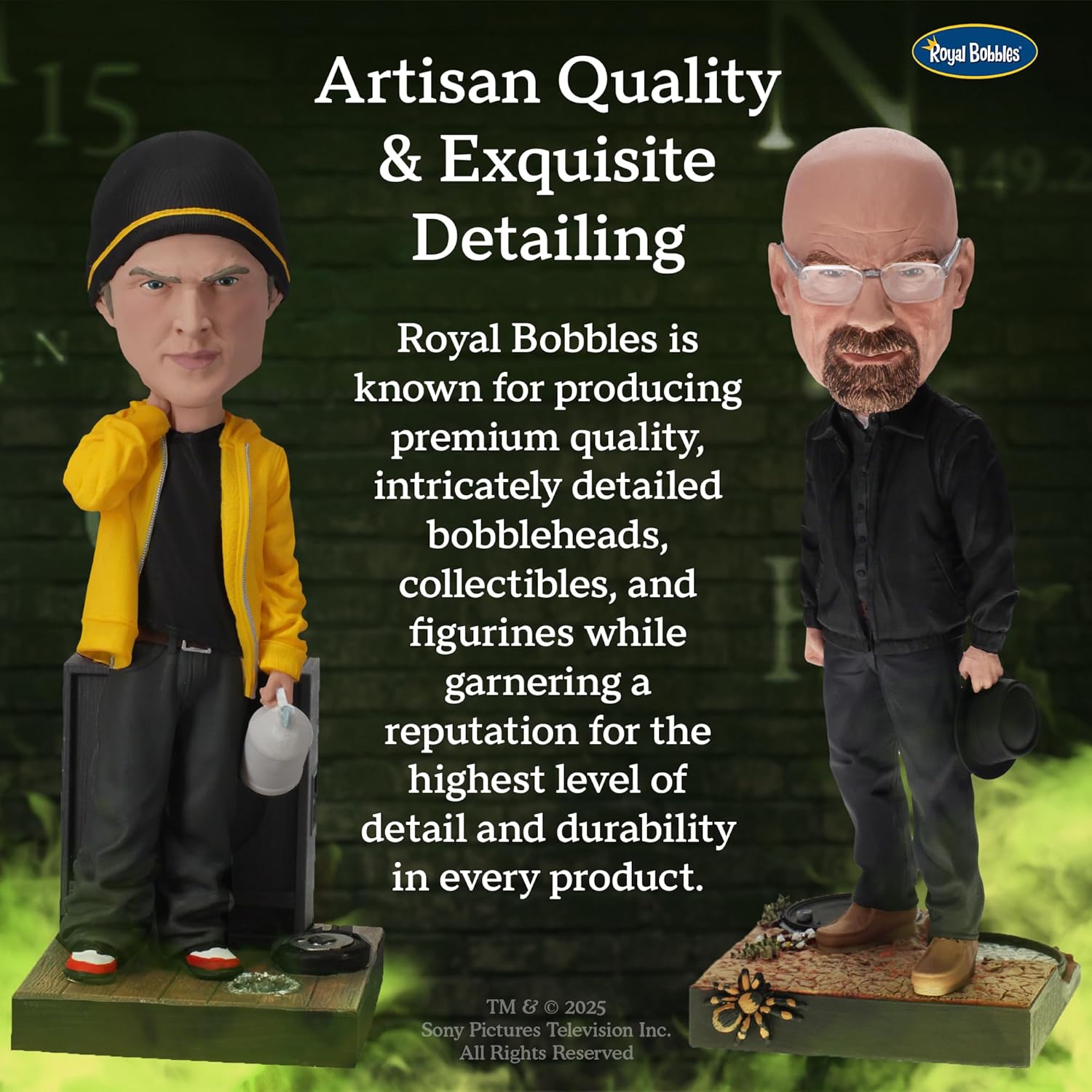 Royal Bobbles Breaking Bad The Cousins — Better Call Saul — 8.4” Tall — Collectible Bobblehead Statue - Image 7