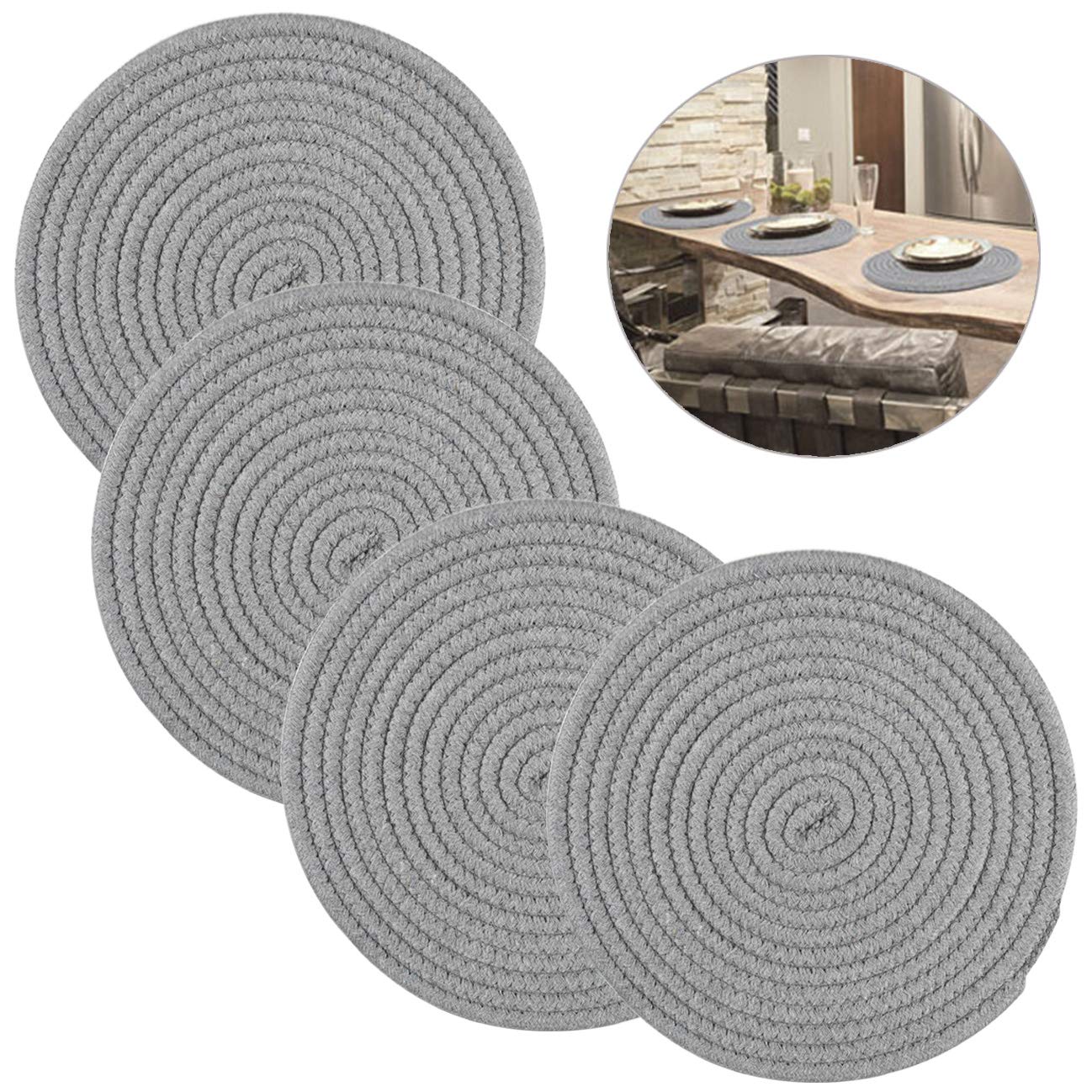 Gray 24 cm Trivet