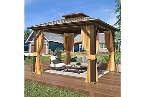 EROMMY 10x10 Hardtop Gazebo: An Oasis for Outdoor Living