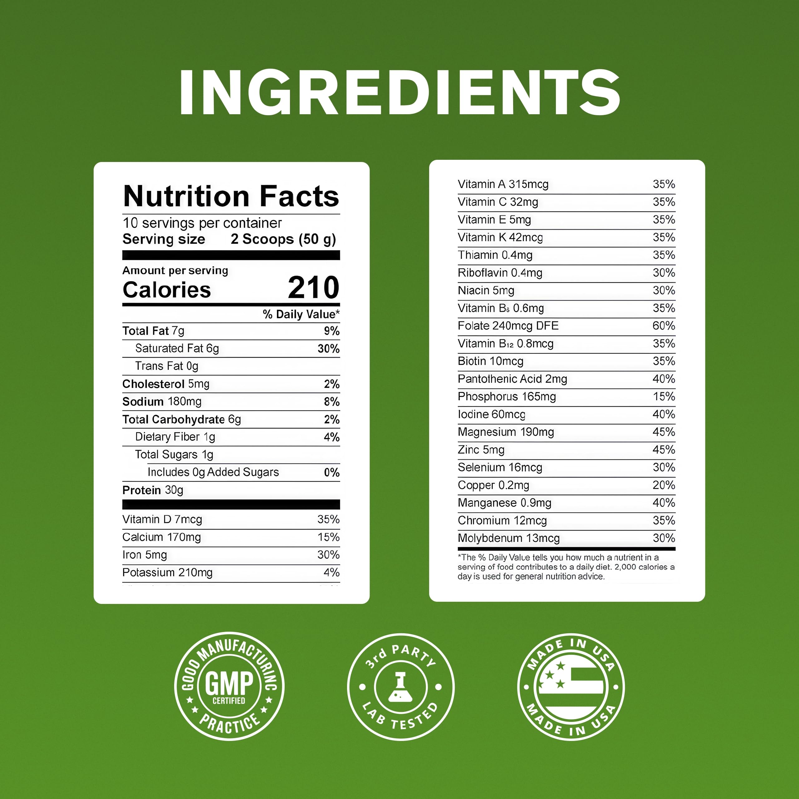 NaturalSlim Metabolic Protein C-Plus Whey Protein Shake, Chocolate, 1.1 lb — Amazon image 2