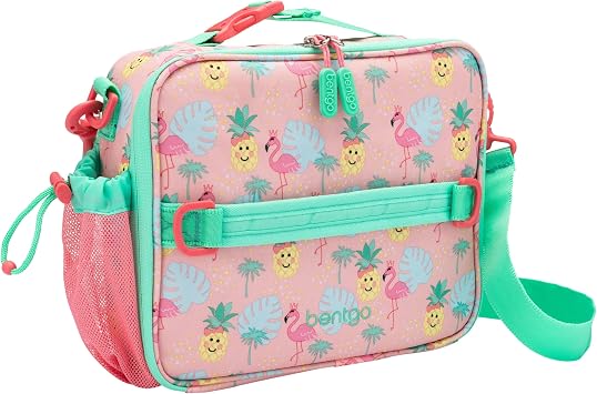Bentgo Kids Lunch Bag - Durable, Double-Insulated Lunch Bag for Kids 3+; Holds Lunch Box, Water Bottle, & Snacks; Easy-Clean