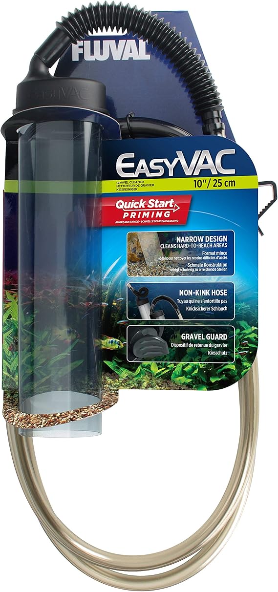 Fluval Easy Vac Gravel Cleaner, Small Aquarium Gravel