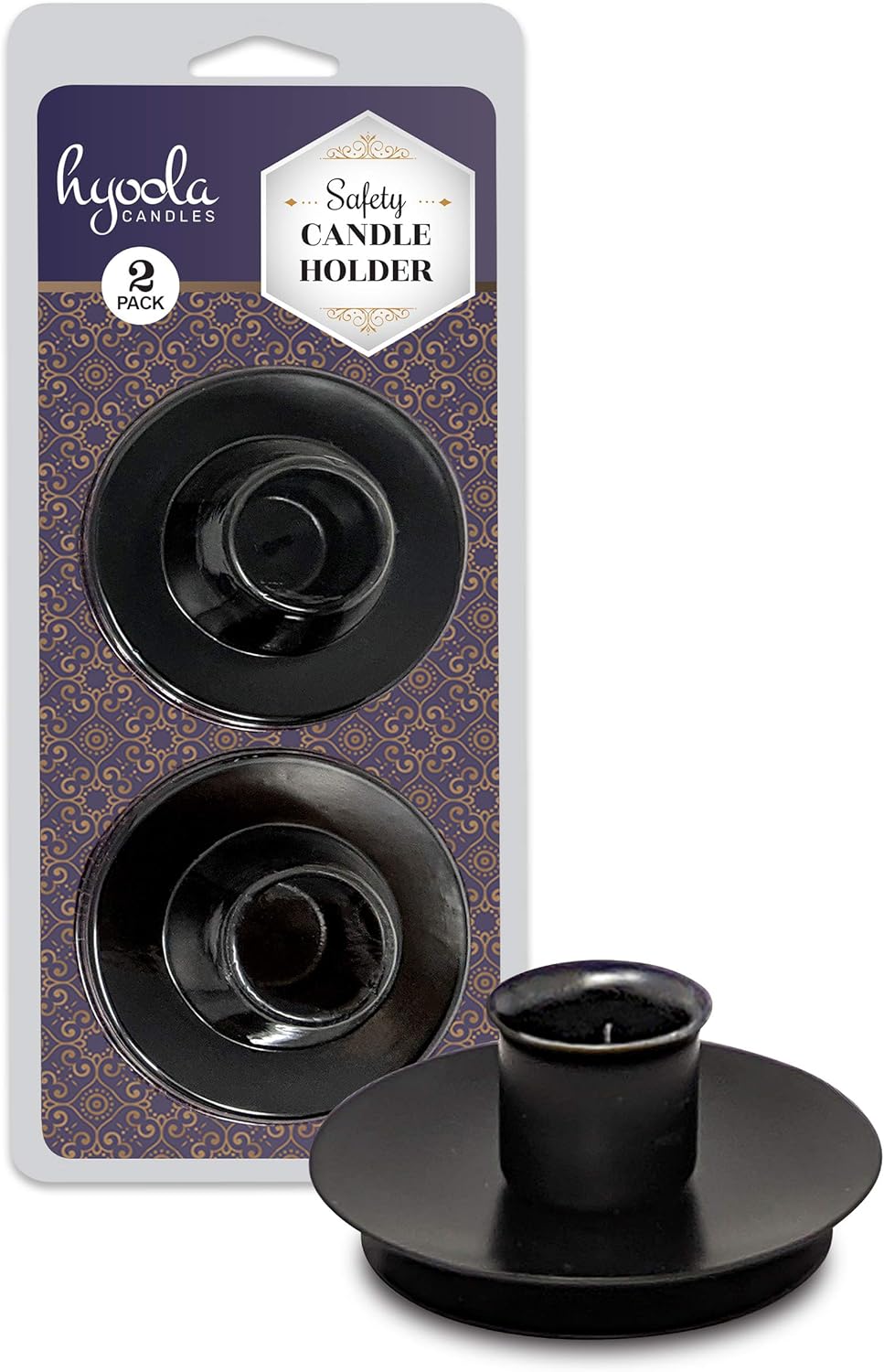 Hyoola Candle Drip Protectors Reusable Metal Safety