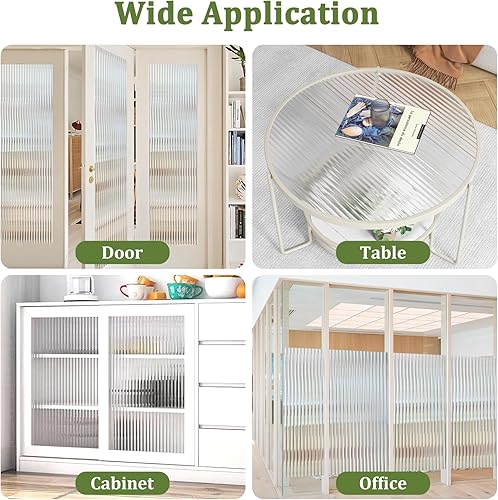 Miniatura 3 de Película de privacidad para ventana, vidrio esmerilado, película decorativa 3D para ventana, control de calor, bloqueo UV, adhesivo para baño, sala