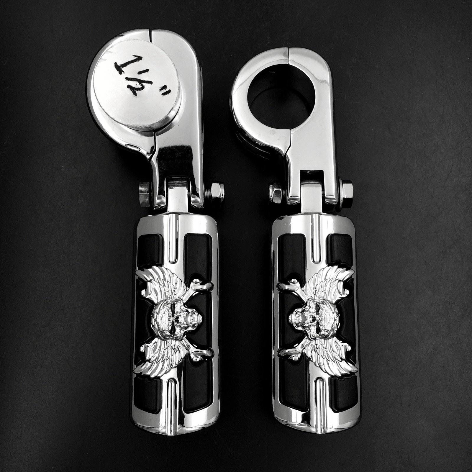 Amazon.com: XKMT-Wing Skull Zombie Shape Rider 1 1/2