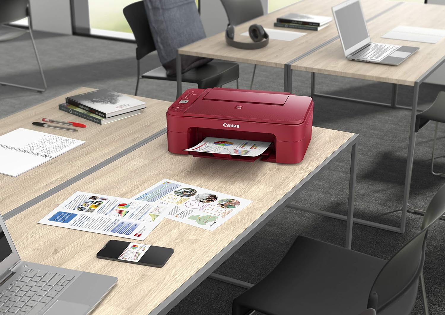 Blасk Frіdау Sаlе 2022 Canon Pixma TS3320 Red, Works with Alexa