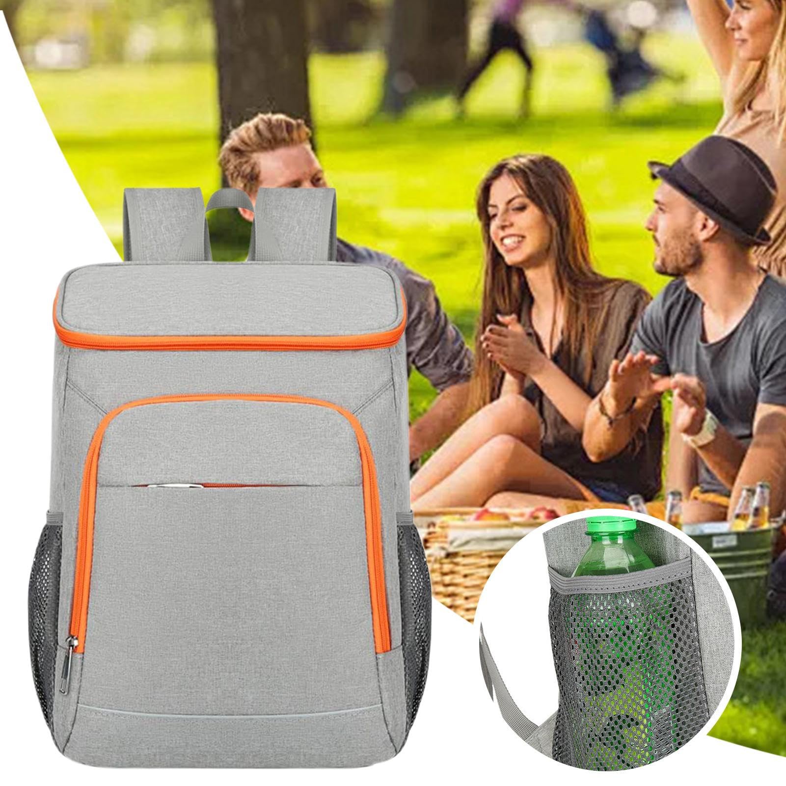 Sac à dos de 50 L | Sac à dos isotherme de voyage | Sac à déjeuner étanche étanche pour pique-nique, barbecue, camping, randonnée, plage, voyage