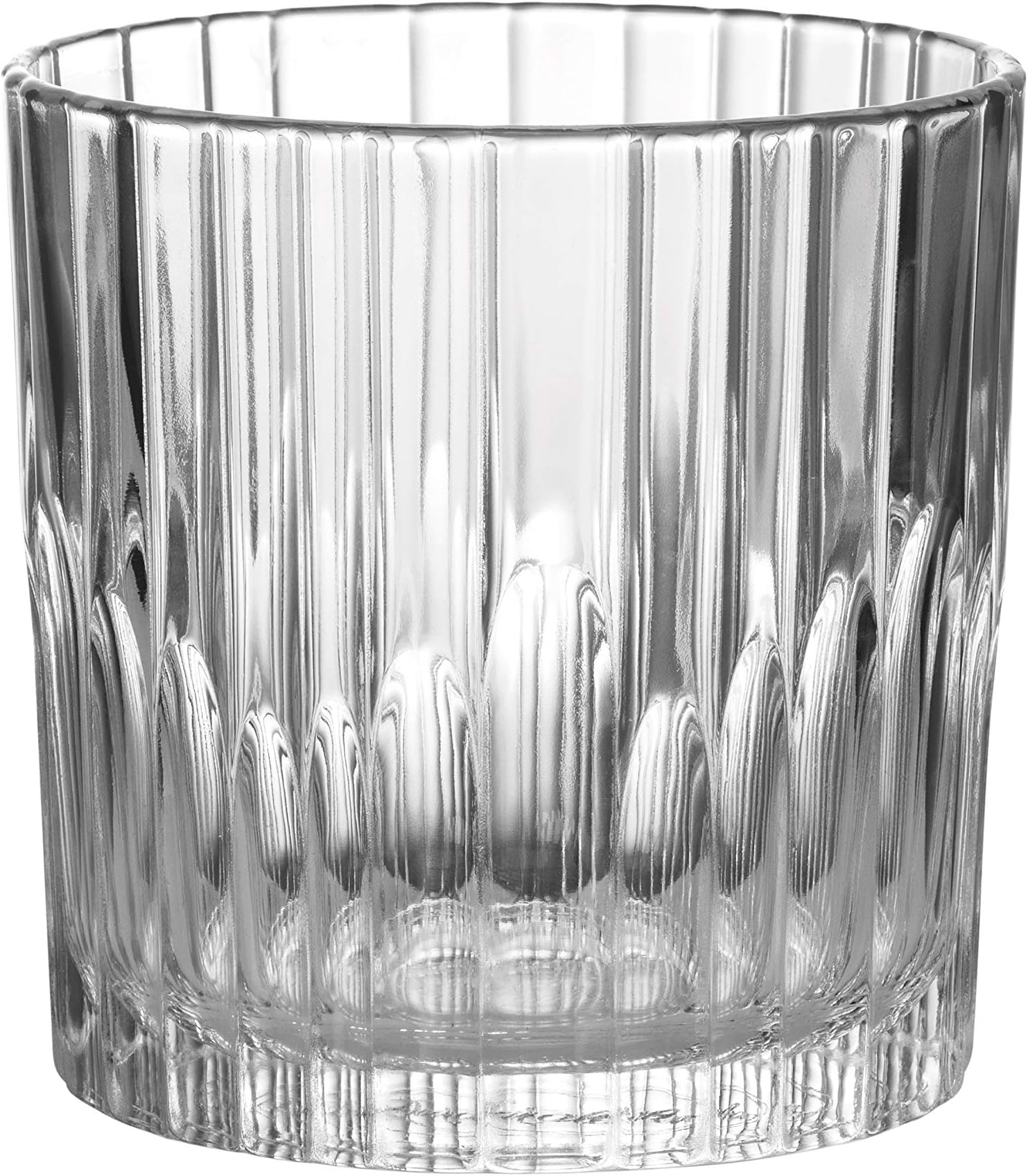 Made In France Manhattan Glass Tumbler (Set of 6), 10.87 oz, Clear