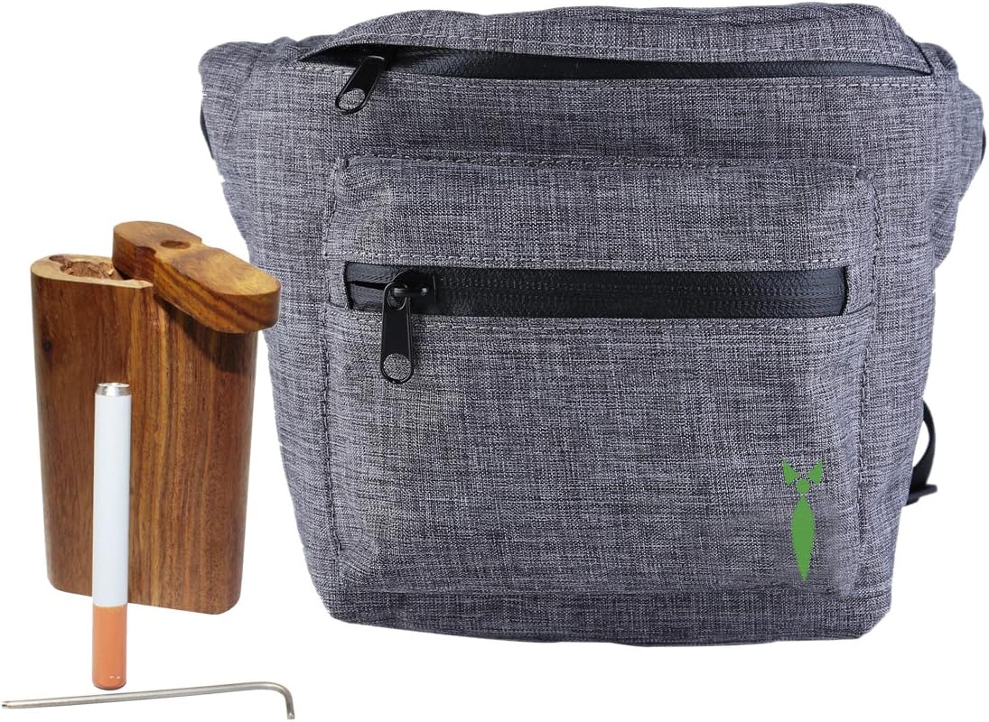 Smell Proof Fanny Pack Bags To Stash Your Grinder Rolling Paper And Accessories