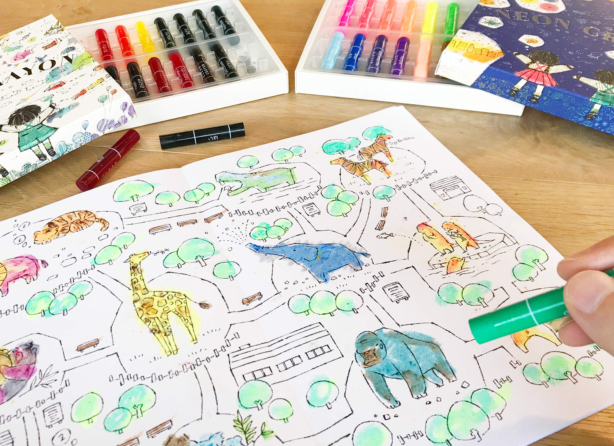 Amazon.co.jp: コクヨ(KOKUYO) はみだしてもいいぬりえ KE-WC53