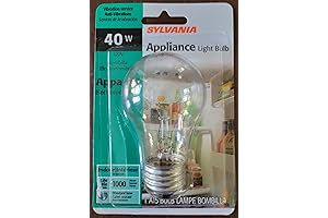 Light up your appliances with the Sylvania 40W Appliance Bulb