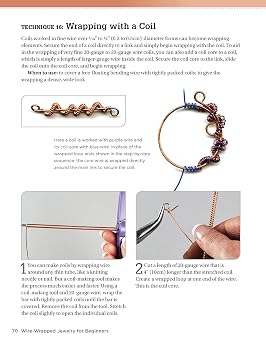 Wire-Wrapped Jewelry for Beginners: Step-by-Step Illustrated Techniques, Tools, and Inspiration (Fox Chapel Publishing) How to Make Bent-Wire Links, Decorative Loops, Coils, and More, with Lora Irish