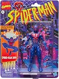 Marvel Legends Series Spider-Man 2099 Retro Cardback Comics Action Figure, Red and Black - 1