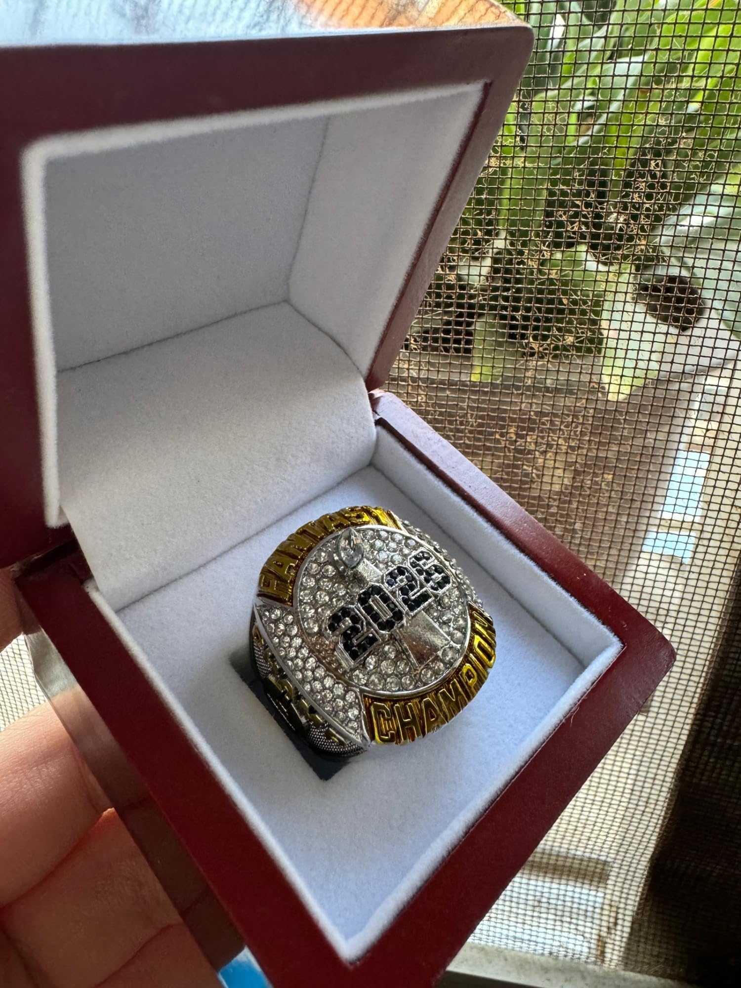 2026 Fantasy Football Ring Vatertag Sammlerstücke Meisterschaftsringe