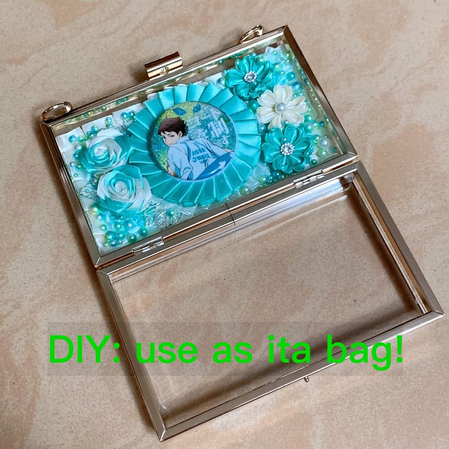 2pack acrylic clutch purse, clear purse stadium approved, Crossbody Shoulder Evening Handbag, clear purse concert approved, clear box purse ita purse its bag - Image 6