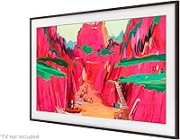 Vista 6 de Samsung 75-inch The Frame Customizable Bezel, Modern Brown (VG-SCFA75BWBZA, 2021 Model)
