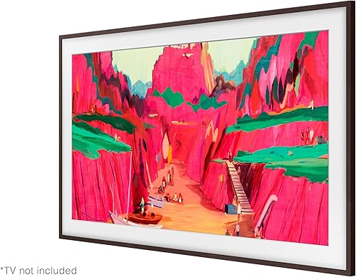 Miniatura 6 de Samsung 75-inch The Frame Customizable Bezel, Modern Brown (VG-SCFA75BWBZA, 2021 Model)