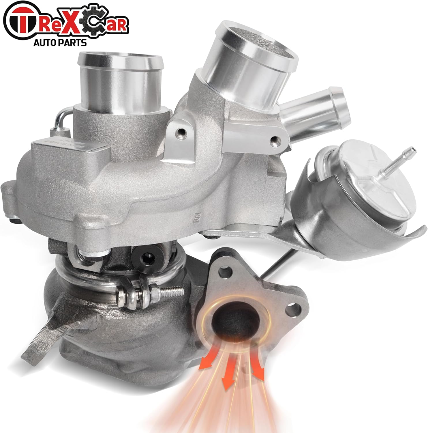 3.5L Turbo Turbocharger for 2011–2012 Ford F-150 3.5L EcoBoost OE BL3Z6K682VB CL3Z6K682D 179205 (Passenger Side, K03/K0CG)