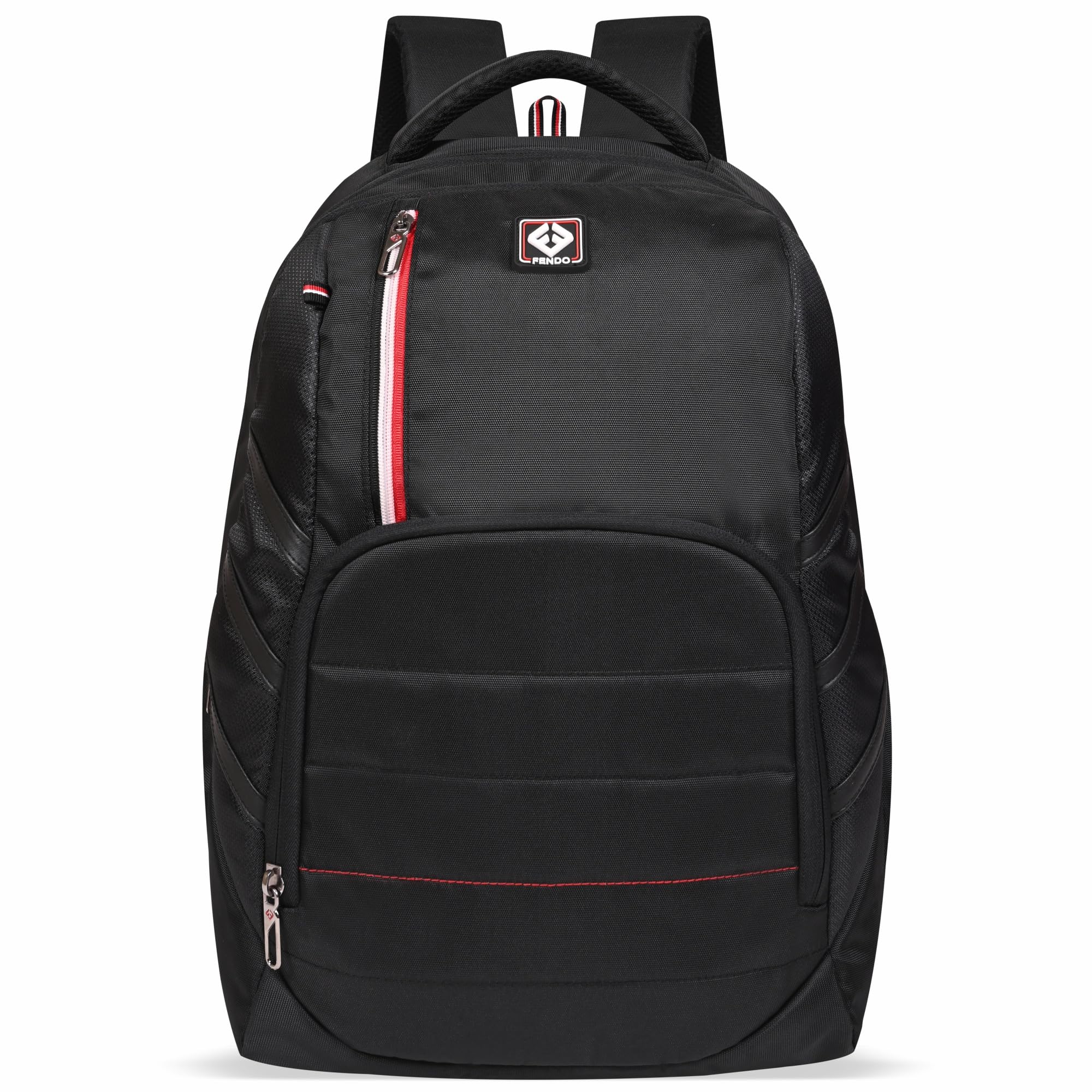 Fendo Casual Laptop Backpacks for Men | 38L Water-Resistant Laptop Bags for Men | Multi-Functional Backpack with Padded Laptop Compartment | Ideal for Daily Use, Office, Travel | Spartan (Black) (B0CVSCBXTF) Amazon Price History, Amazon Price Tracker