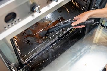 Kärcher Güçlü fırça seti, inatçı kirler için 4 yuvarlak fırça başlığı, mutfak ve ev için, 2 pirinç fırça ve 2 güçlü fırça, Kärcher buharlı temizleyici için orijinal aksesuar