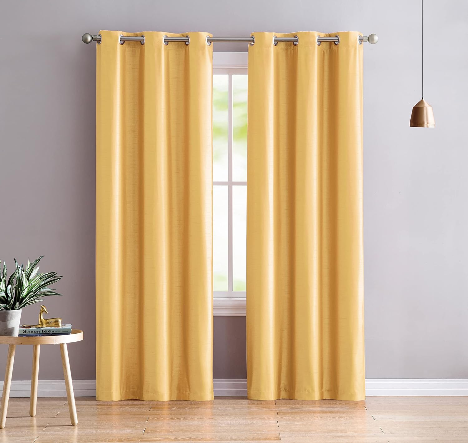 VCNY Home Blackout Curtains, Window Treatments with