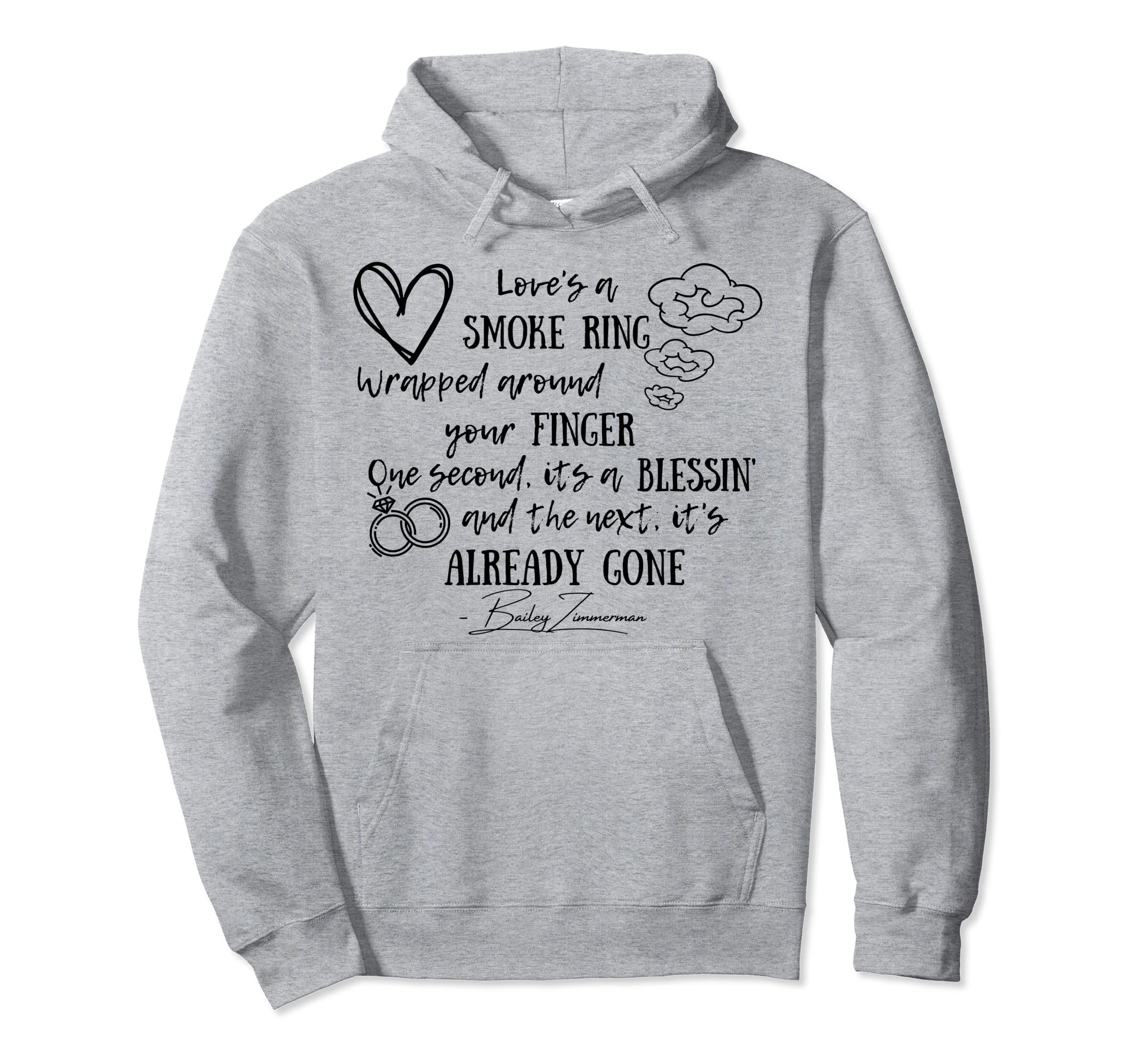 Bailey Zimmerman Fall in love Pullover Hoodie