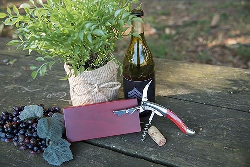 Miniatura 2 de Cabernet - Herramienta de vino con doble bisagra Red Bone Steward