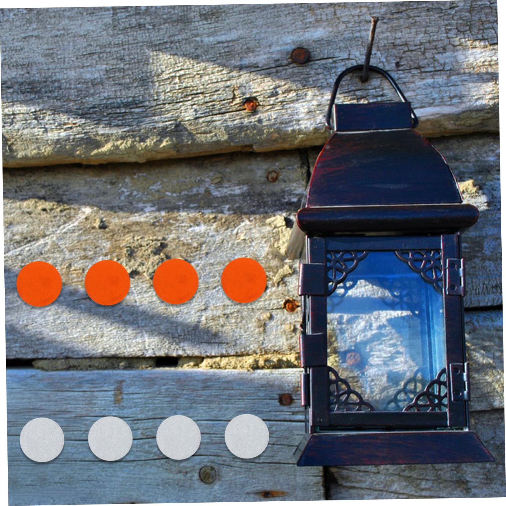 Happyyami Reflective Tack Markers Outdoor Trail Marking Tacks Durable Pins for Camping Hiking Visibility Low Light Conditions