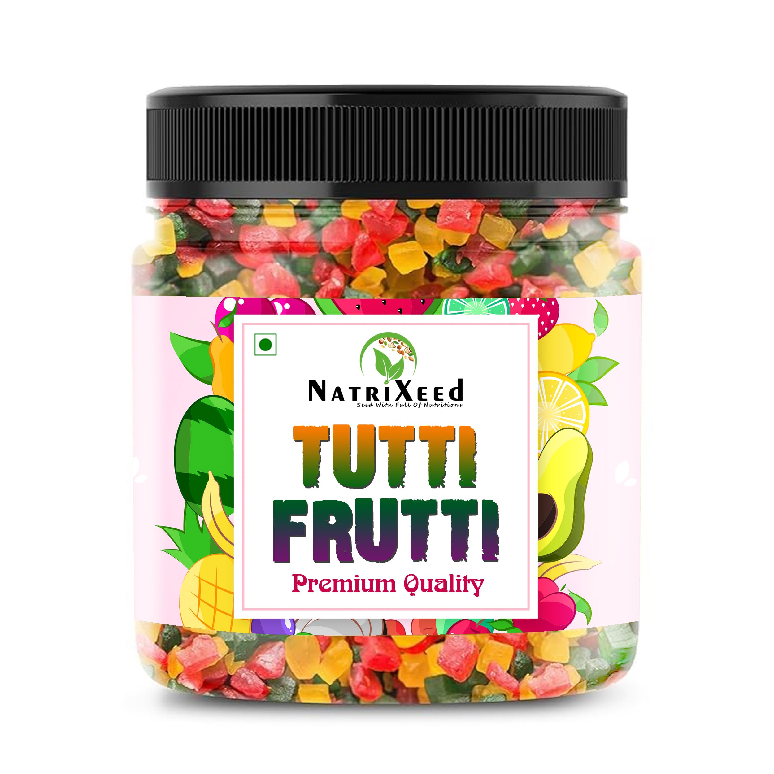 NatriXeed Tutti Frutti Cherries for Cake Icecream 1kg | Ideal for Plum Cakes, Buns, Ice Cream Cherry 1000g | Cherry 1000gm-image-44