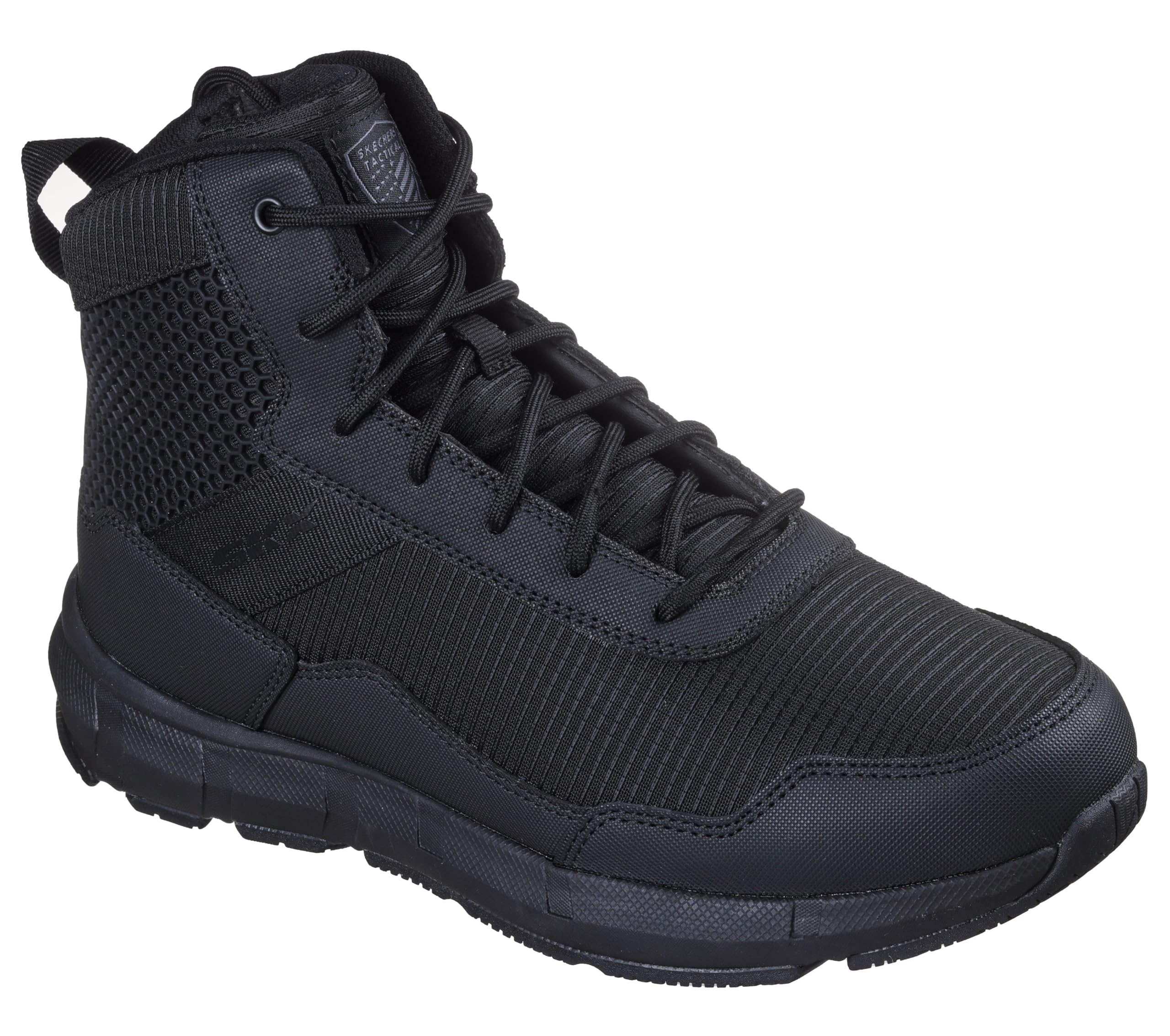 Skechers Terradraft 6 inch Tactical Zip Up, Stivali Militari Uomo