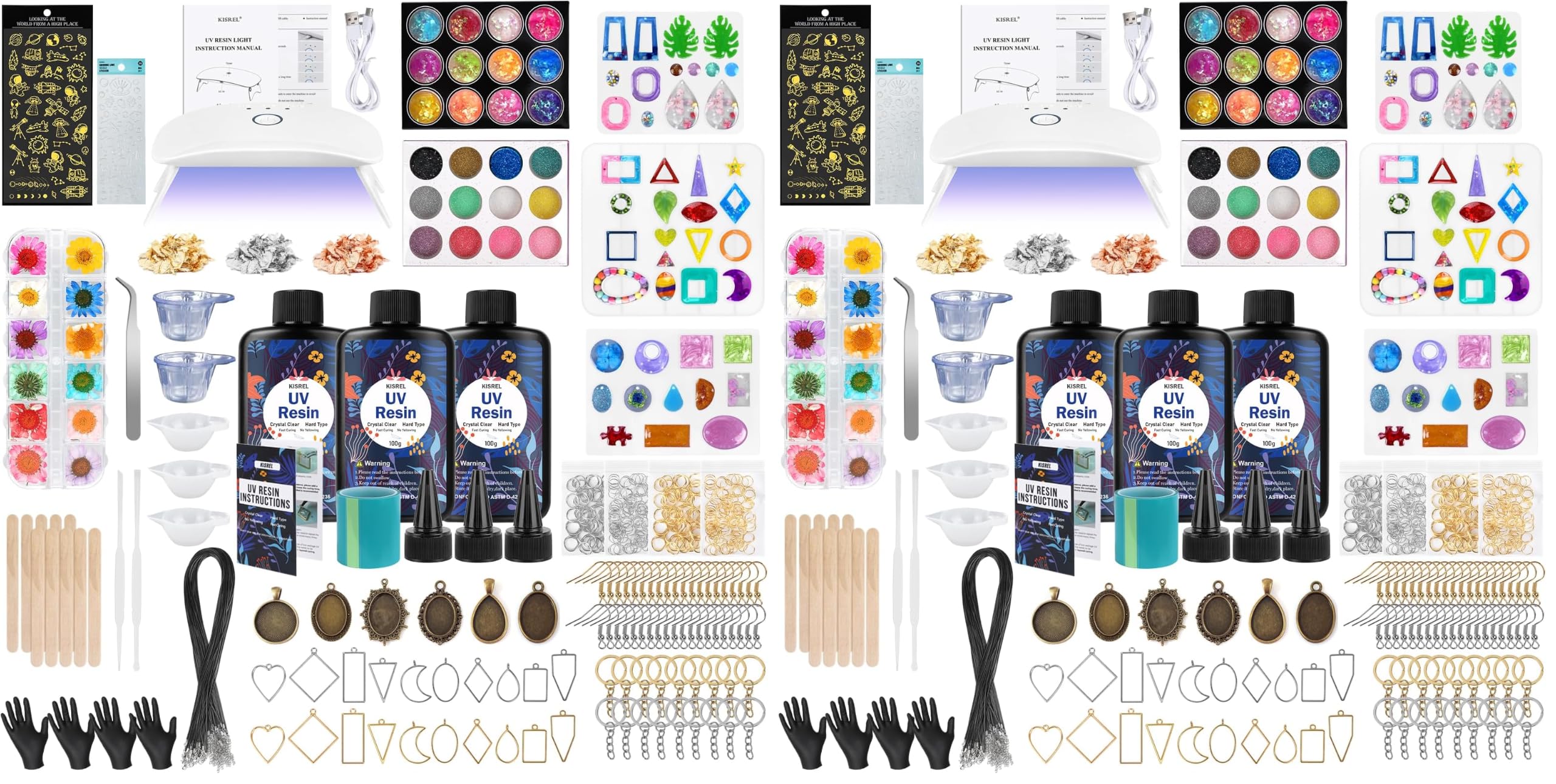 UV Resin Jewelry Kit - Make Stunning Creations! -8