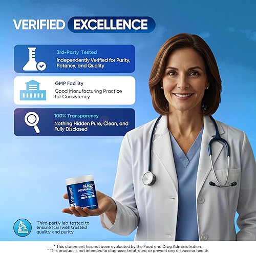 Miniatura 4 de Suplemento liposomal NAD+ con resveratrol 500 mg - Alternativa de suplemento NMN - Ribosida de nicotinamida - Resistencia y envejecimiento saludable