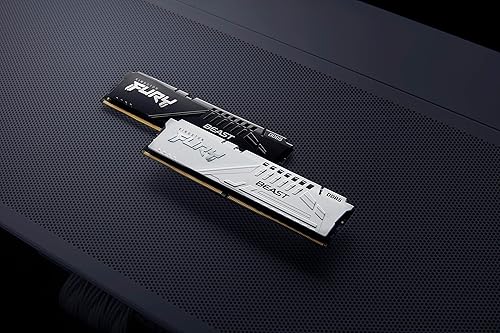 Miniatura 4 de Kingston Fury Beast - Memoria para juegos de escritorio blanco DDR5 16GB 6000MTs CL36 DIMM Memoria para juegos de escritorio de un solo módulo AMD