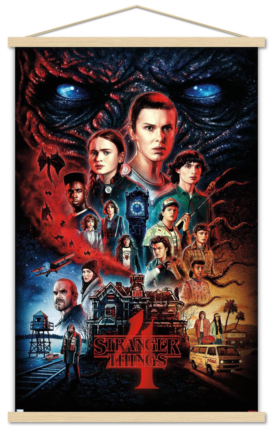 Amazon.com: Trends International Netflix Stranger Things: Season 4