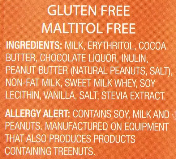 ChocoRite Milk Chocolate Bars, Peanut Butter, 5 Ounce