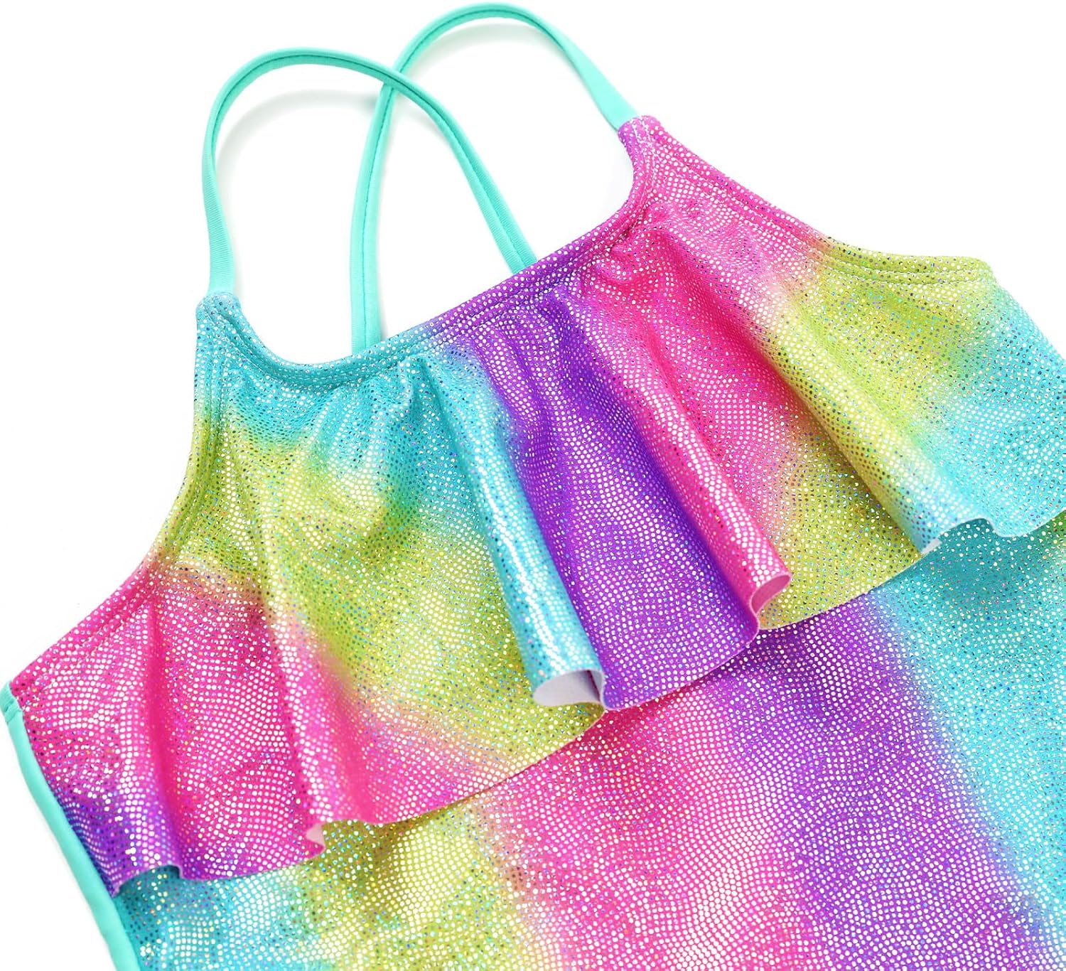 PinkSheep Girls Swimsuit, Toddler Girls Bathing Suit One Piece Swimsuit for 3 Year Old,UPF 50+ Quick Dry Stretchy - Image 5